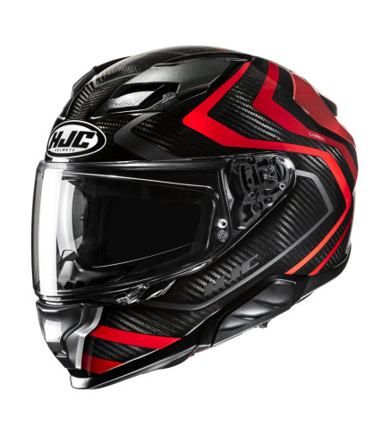 HJC F71 CARBON NEVIO MC1 ΚΡΑΝΟΣ FULL FACE BLACK RED