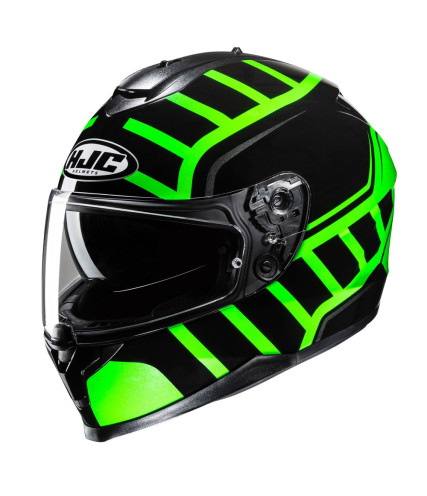 HJC C70N HOLT MC4H ΚΡΑΝΟΣ FULL FACE GREEN BLACK