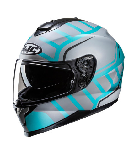 HJC C70N HOLT MC4SF ΚΡΑΝΟΣ FULL FACE SILVER TORTOISE
