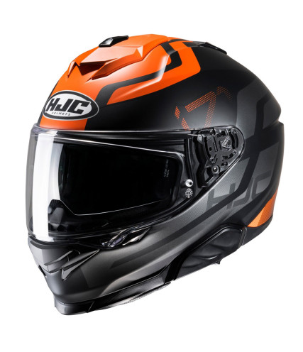 HJC i71 ENTA MC7SF ΚΡΑΝΟΣ FULL FACE BLACK ORANGE