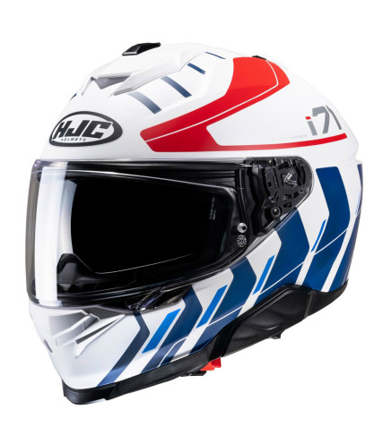 HJC i71 SIMO MC21SF ΚΡΑΝΟΣ FULL FACE WHITE BLUE RED