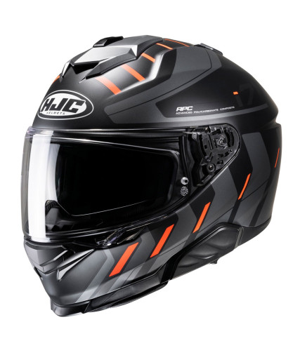 HJC i71 SIMO MC6HSF ΚΡΑΝΟΣ FULL FACE BLACK ORANGE 
