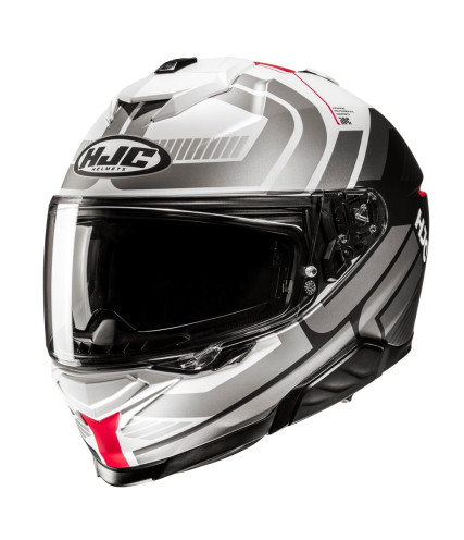 HJC i71 VIZ MC1SF ΚΡΑΝΟΣ FULL FACE SILVER RED