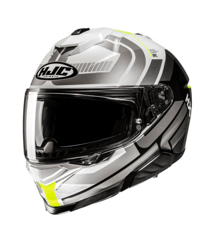 HJC i71 VIZ MC3H ΚΡΑΝΟΣ FULL FACE SILVER FLUO