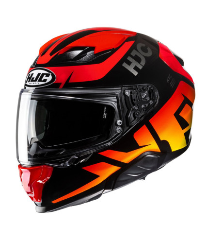 HJC F71 BARD MC1 ΚΡΑΝΟΣ FULL FACE BLACK RED