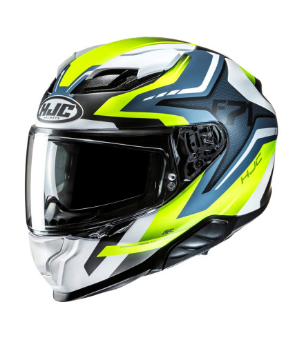 HJC F71 FES MC3HSF ΚΡΑΝΟΣ FULL FACE FLUO TORTOISE