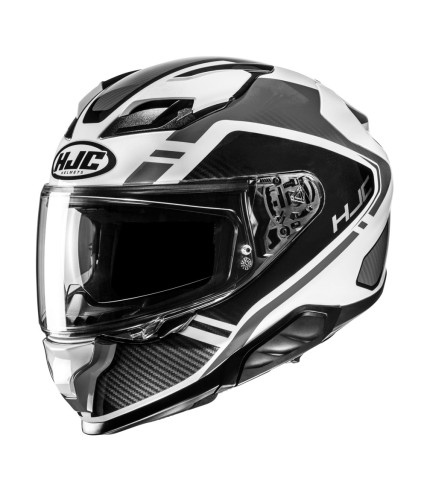 HJC F71 TOZZ MC5 ΚΡΑΝΟΣ FULL FACE CARBON WHITE