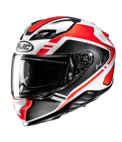 HJC F71 TOZZ MC6HSF ΚΡΑΝΟΣ FULL FACE BLACK RED