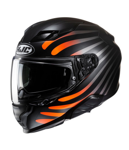 HJC F71 ZEN MC7SF ΚΡΑΝΟΣ FULL FACE BLACK ORANGE