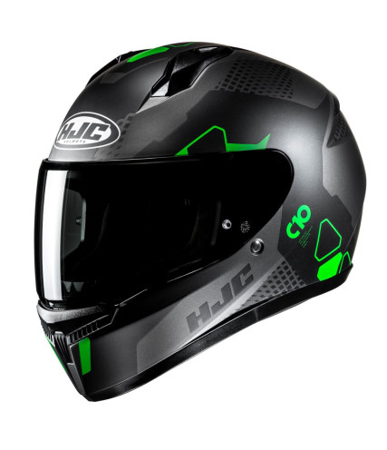 HJC C10 ASPA MC4SF ΚΡΑΝΟΣ FULL FACE GREEN TITANIUM