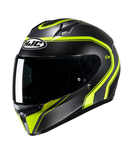 ΚΡΑΝΟΣ FULL FACE HJC C10 ELIE MC3HSF TITANIUM FLUO