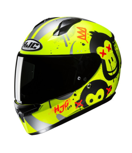 HJC C10 GETI MC3HSF ΚΡΑΝΟΣ FULL FACE FLUO