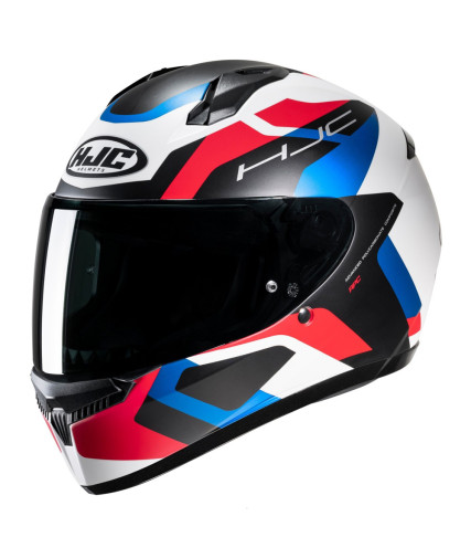 HJC C10 TINS MC21SF ΚΡΑΝΟΣ FULL FACE WHITE RED BLUE