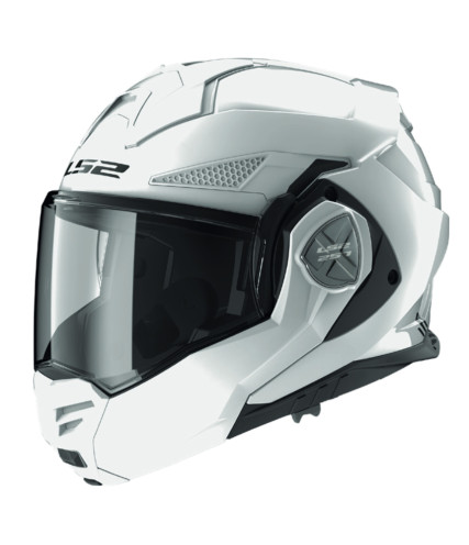 LS2 FF901 ADVANT X ΚΡΑΝΟΣ ΜΗΧΑΝΗΣ FLIP UP SOLID WHITE