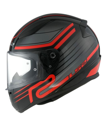 LS2 RAPID II FF353 CIRCUIT ΚΡΑΝΟΣ FULL FACE RED BLACK