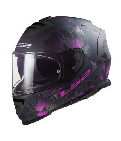 LS2 FF800 STORM II BURST ΚΡΑΝΟΣ FULL FACE ΓΥΝΑΙΚΕΙΟ PURPLE PINK