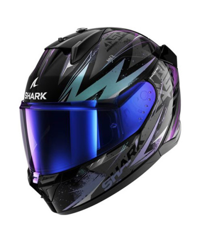SHARK D-SKWAL 3 BLAST-R ΚΡΑΝΟΣ FULL FACE BLACK/BLUE/PURPLE