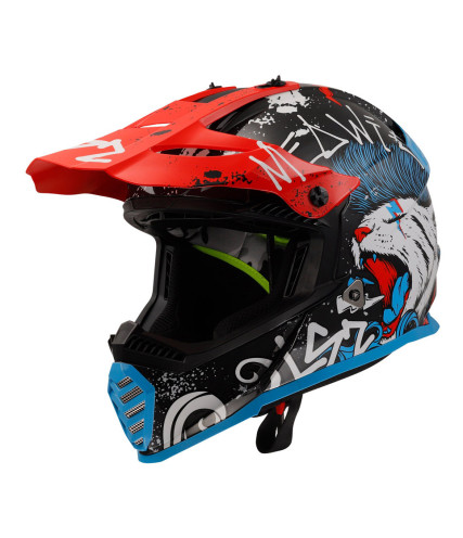 LS2 MX437J FAST EVO II MINI STARMAW ΚΡΑΝΟΣ ΠΑΙΔΙΚΟ ENDURO BLACK