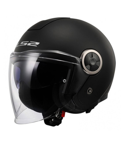LS2 CLASSY OF620 ΚΡΑΝΟΣ JET MATT BLACK