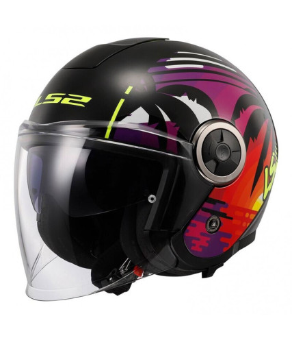 LS2 CLASSY OF620 CLASSY PALM ΚΡΑΝΟΣ JET BLACK