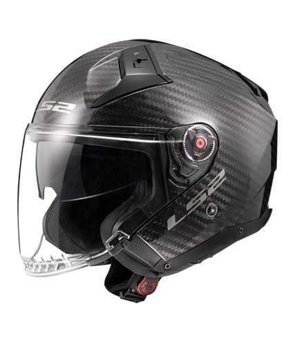 LS2 OF603 INFINITY II JET ΚΡΑΝΟΣ GLOSS CARBON