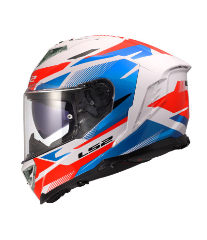 LS2 STORM III FF818 ΚΡΑΝΟΣ FULL FACE KOMAI RED BLUE WHITE
