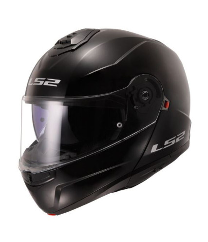 LS2 FF908 STROBE II ΚΡΑΝΟΣ ΜΗΧΑΝΗΣ FLIP UP GLOSS BLACK