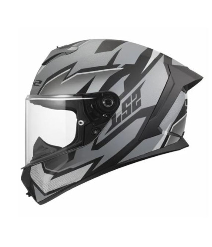 LS2 RAPID III XTREM FF820 ΚΡΑΝΟΣ FULL FACE MATT GREY BLACK