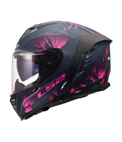 LS2 STORM III FF818 ΚΡΑΝΟΣ FULL FACE BURST MATT BLACK PINK