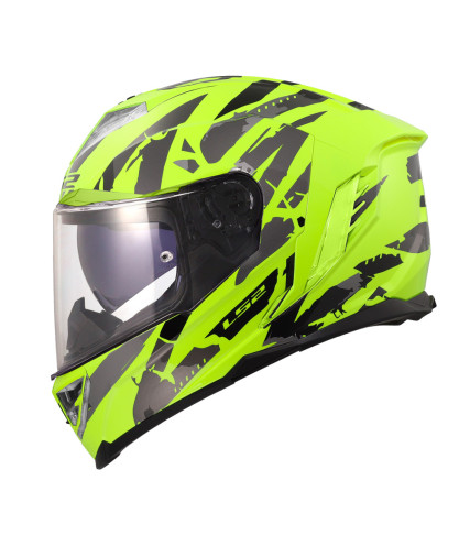 LS2 STORM III FF818 ΚΡΑΝΟΣ FULL FACE KAOS FLUO