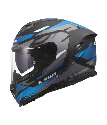 LS2 STORM III FF818 ΚΡΑΝΟΣ FULL FACE MATT KOMAI BLUE TITANIUM 