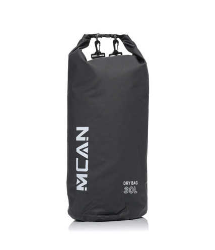 MCAN OCEAN BAG ΑΔΙΑΒΡΟΧΟΣ ΣΑΚΟΣ ΜΕ ΛΟΥΡΙ ΩΜΟΥ 30L BLACK