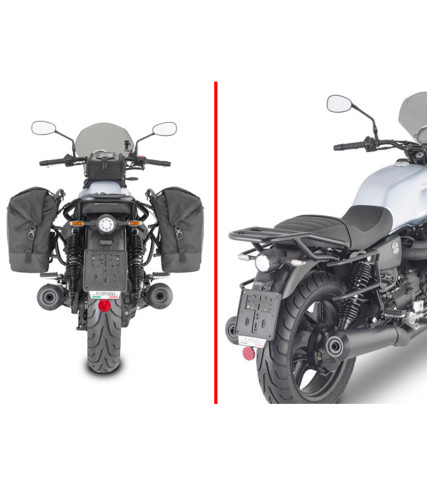 ΒΑΣΕΙΣ ΠΛΑΪΝΩΝ ΣΑΚΩΝ TR8206_V7 STONE  MOTOGUZZI  GIVI