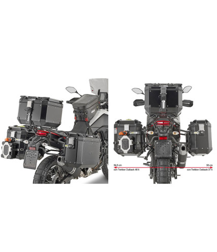 ΒΑΣΕΙΣ ΠΛΑΪΝΩΝ ΒΑΛΙΤΣΩΝ PLO2145CAM_TENERE 700\'2019 ΓΙΑ ΟΒΚ YAMAHA GIVI