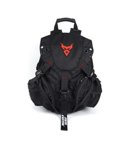 MOTOCENTRIC ΑΔΙΑΒΡΟΧΟ ΣΑΚΙΔΙΟ ΠΛΑΤΗΣ 48LT BLACK/ RED