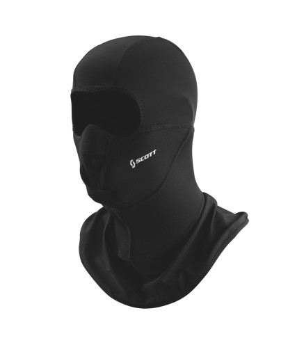 SCOTT FACE HEATER HOOD FACEMASK ΜΠΑΛΑΚΛΑΒΑ ΜΑΥΡΗ