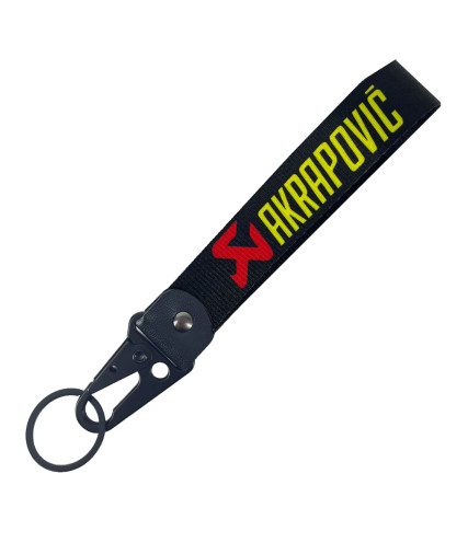 ΜΠΡΕΛΟΚ CARABINER ΥΦΑΣΜΑΤΙΝΟ ΔΙΠΛΗΣ ΟΨΗΣ AKRAPOVIC