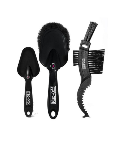 MUC-OFF 3X PREMIUM BRUSH ΒΟΥΡΤΣΕΣ ΚΑΘΑΡΙΣΜΟΥ SET 
