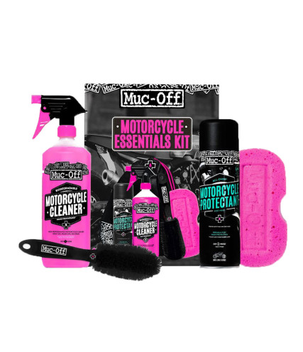 MUC-OFF MOTORCYCLE CARE ESSENTIALS KIT ΣΕΤ ΚΑΘΑΡΙΣΜΟΥ ΚΑΙ ΠΕΡΙΠΟΙΗΣΗΣ 