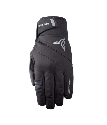 NORDCODE DERBI SOFTSHELL ΓΑΝΤΙΑ ΜΗΧΑΝΗΣ MID SEASON ΑΔΙΑΒΡΟΧΑ  ΜΑΥΡΑ
