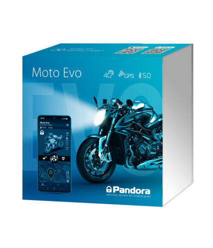 PANDORA ΣΥΝΑΓΕΡΜΟΣ MOTO EVO 4G GPS ΜΕ BLUETOOTH 5.0