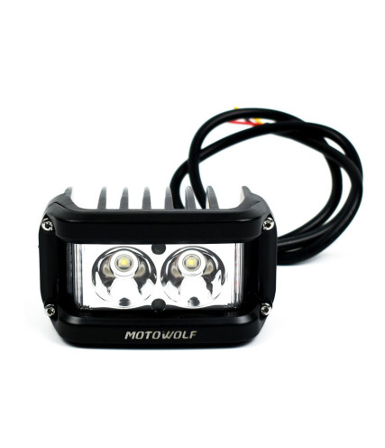 MOTOWOLF LED ΠΡΟΒΟΛΑΚΙ ΑΛΟΥΜΙΝΙΟΥ 25W 6500K 12-80V
