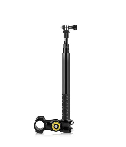 ΕΠΕΚΤΑΣΙΜΟΣ ΒΡΑΧΙΩΝΑΣ ΓΙΑ ΚΑΜΕΡΑ PULUZ MOTORCYCLE BIKE HANDLEBAR MOUNT SELFIE STICK 