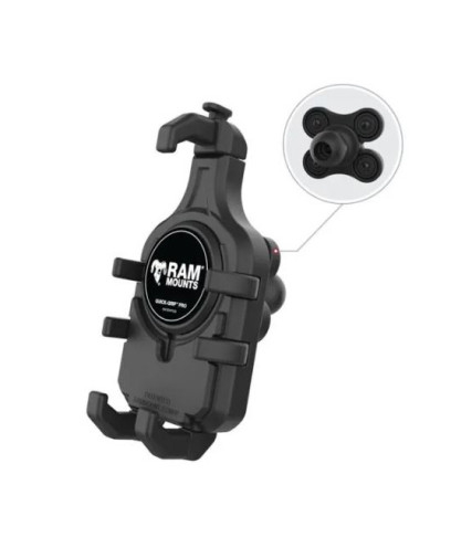 RAM MOUNTS QUICK-GRIP™ PRO ΜΕ ΜΠΙΛΙΑ & ΑΝΤΙΚΡΑΔΑΣΜΙΚΟ 