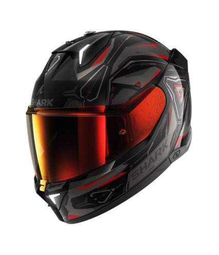 SHARK SKWAL i3 LINIK ΚΡΑΝΟΣ FULL FACE ANTHRACITE RED