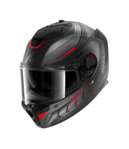SHARK SPARTANT GT PRO ΚΡΑΝΟΣ FULL FACE MEKARIUM CARBON/ ANTHRACITE/ RED