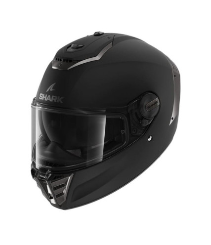SHARK SPARTAN RS ΚΡΑΝΟΣ FULL FACE BLANK ΜΑΤT BLACK