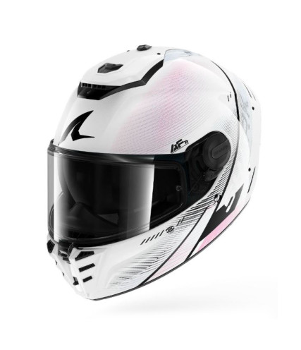 SHARK SPARTAN RS ΚΡΑΝΟΣ FULL FACE SPEED-TECH WHITE PINK