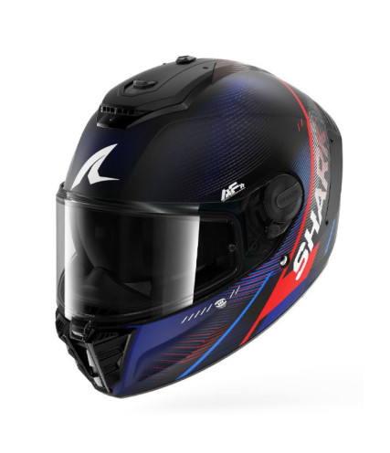 SHARK SPARTAN RS ΚΡΑΝΟΣ FULL FACE SPEED-TECH MAT BLUE RED BLACK