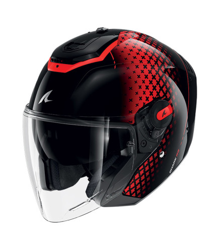 SHARK RS STRIDE ΚΡΑΝΟΣ JET ΜΗΧΑΝΗΣ BLACK/ RED